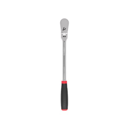 Tekton 1/2 Inch Drive x 14 Inch Flex Head Comfort Grip Long Ratchet SRH22214